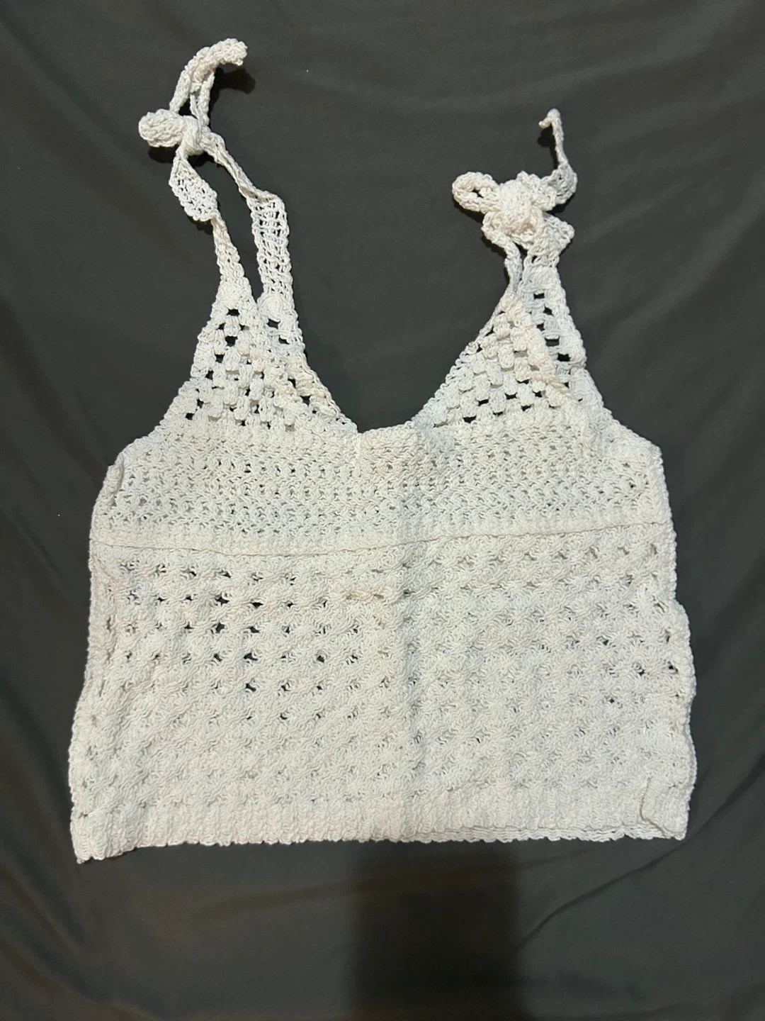 🏆 NEW Crochet Beach Knit Top - Size M