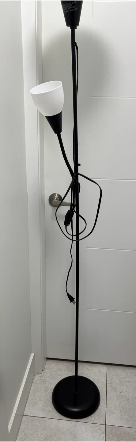 IKEA Floor Lamp with Reading Light - photo 4