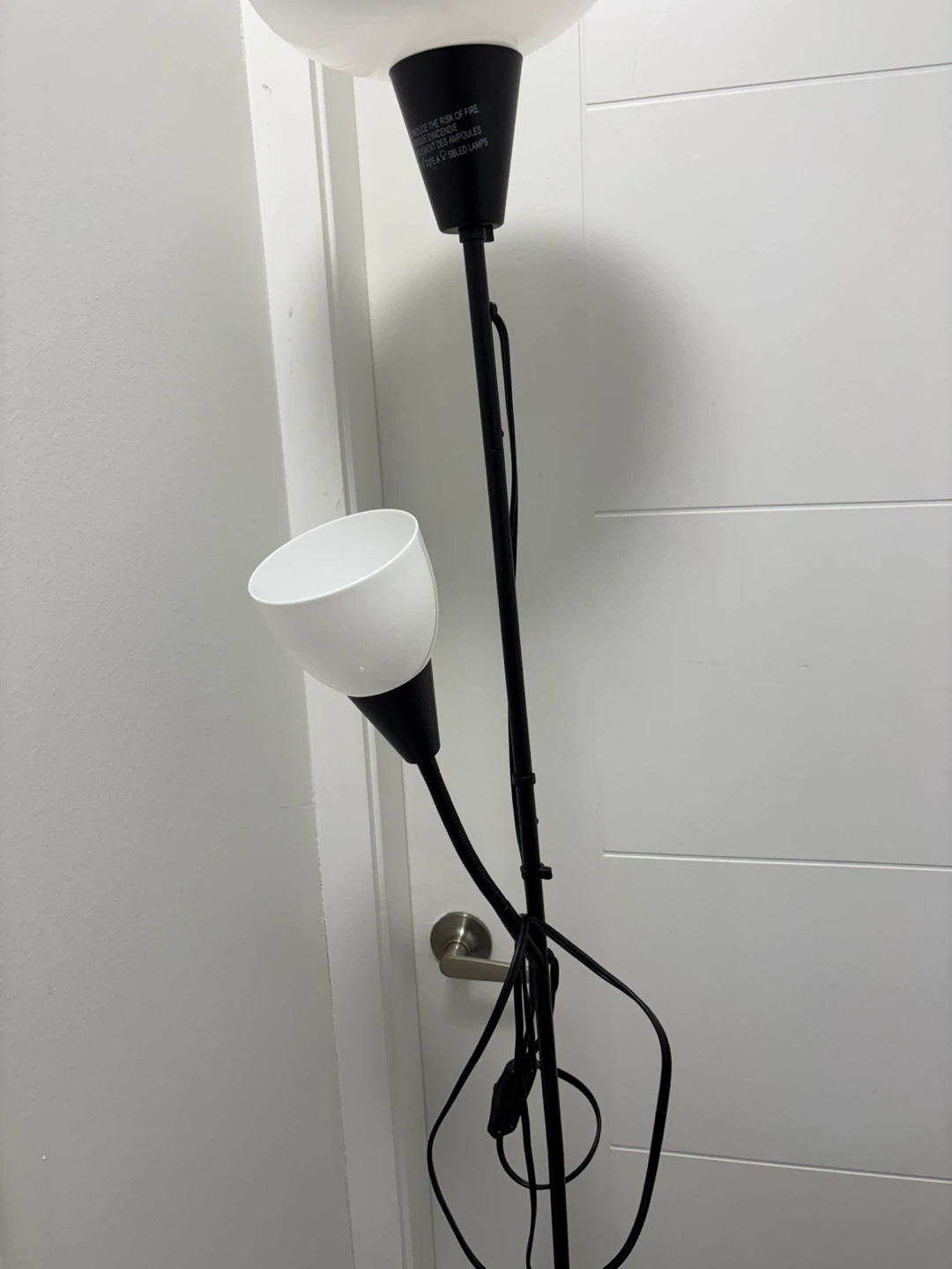 IKEA Floor Lamp with Reading Light - photo 2