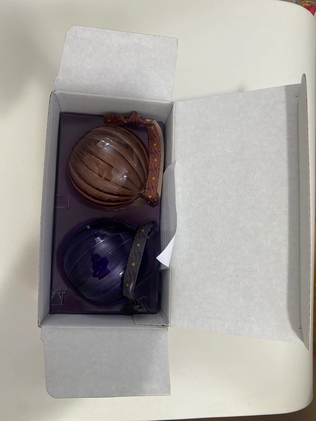 Nespresso Festive Ornament Set, New in Box