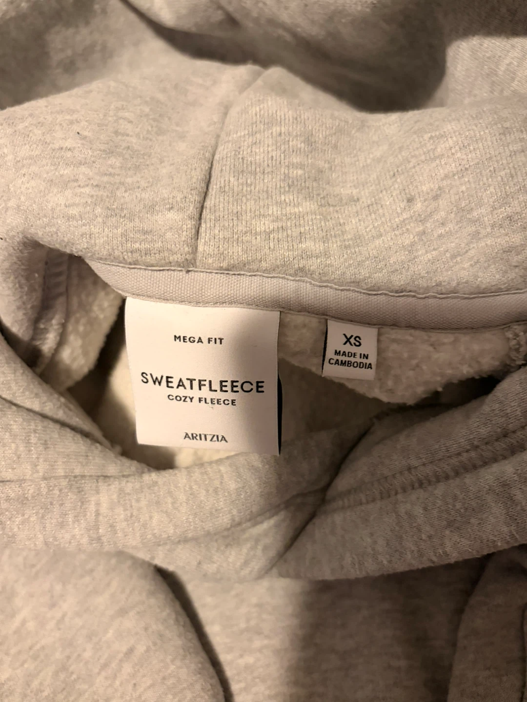 Aritzia Sweatfleece Cozy Fleece Mega Fit Hoodie - XS - photo 2