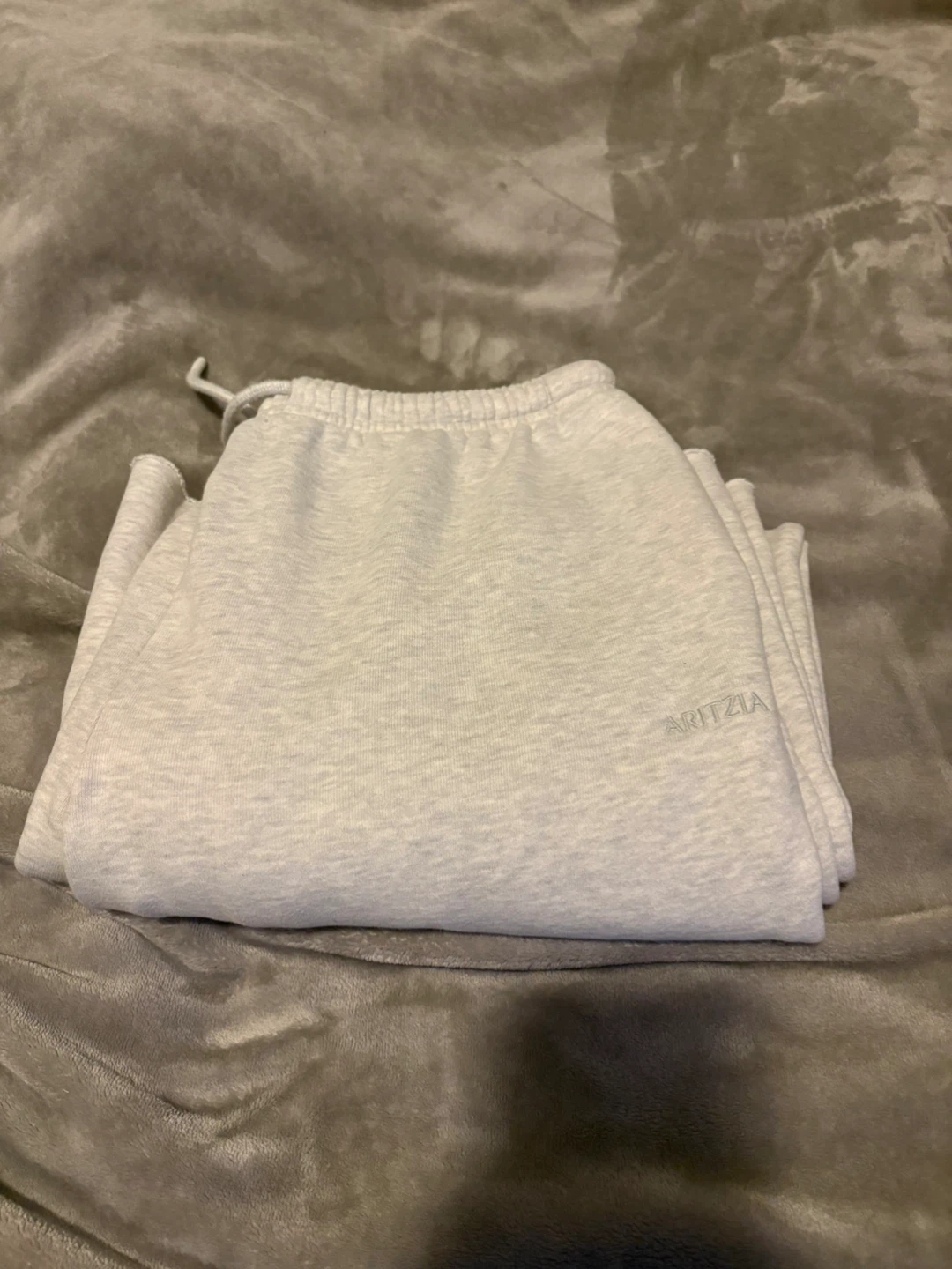 Aritzia Sweatfleece Wide-Leg Pants - Size M - photo 2