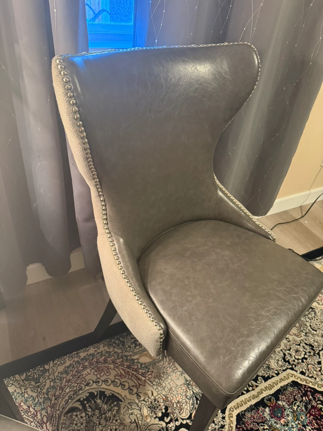 Wingback Dining Chairs (Set of 2) - photo 4