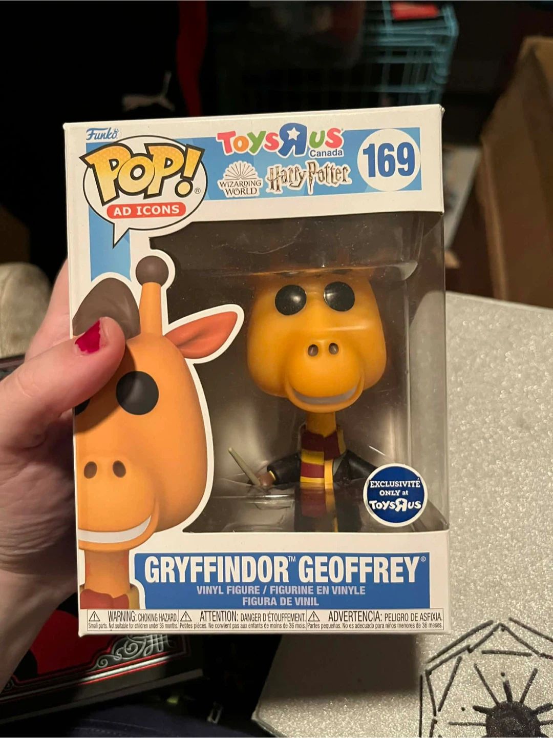 Funko Pop! Ad Icons Gryffindor Geoffrey #169 Toys'R'Us Exclusive