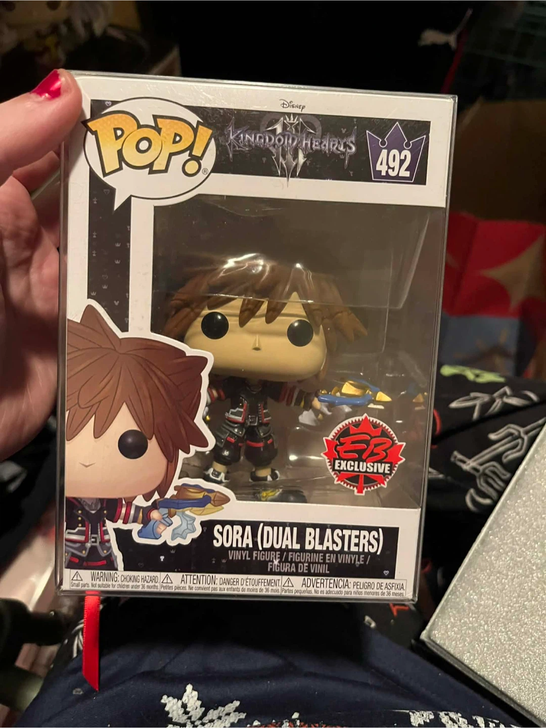 Funko Pop! Kingdom Hearts Sora (Dual Blasters) #492
