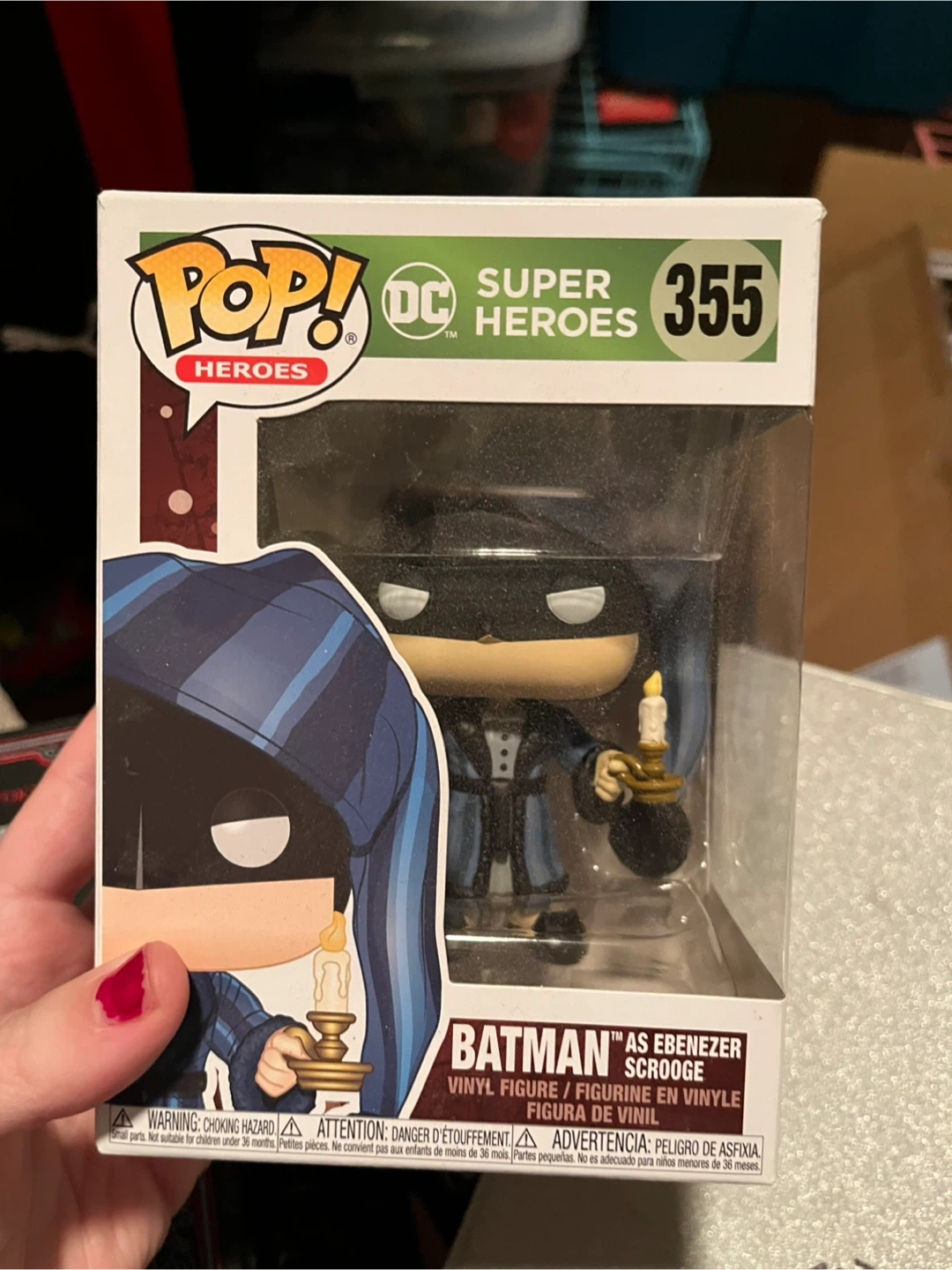 Funko Pop! DC Heroes Batman as Ebenezer Scrooge #355