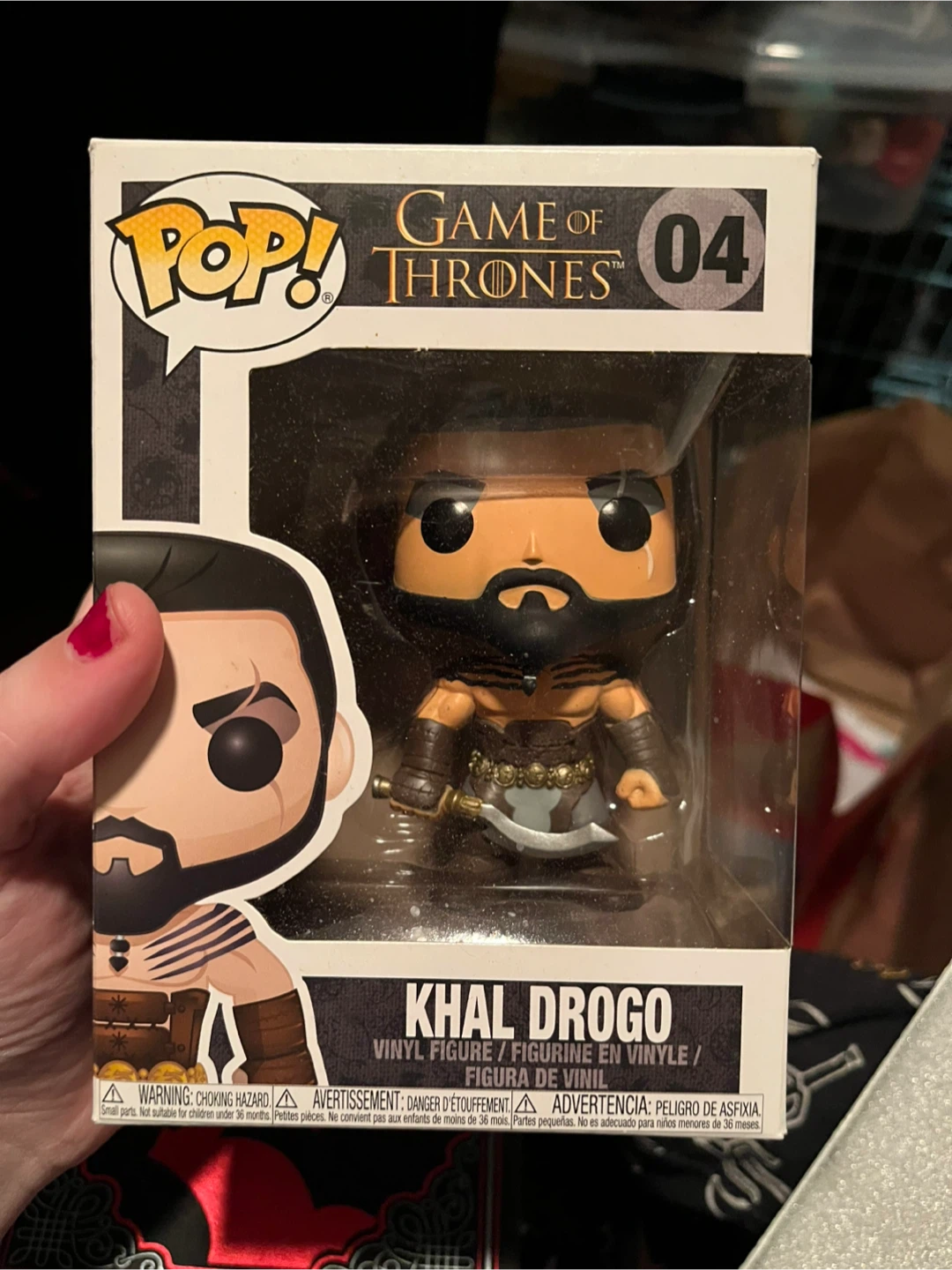 Funko Pop! Game of Thrones Khal Drogo #04 Vinyl Figure