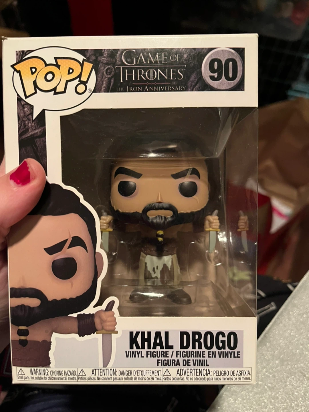 Funko Pop! Game of Thrones Khal Drogo #90