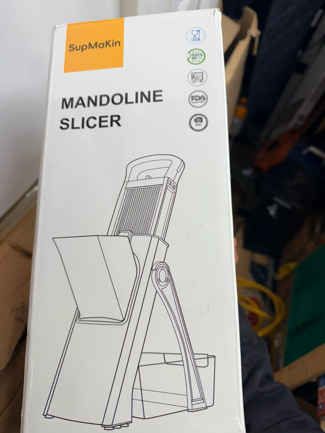 Supmakin Mandoline Slicer - Safe Slicing & Chopper - photo 5