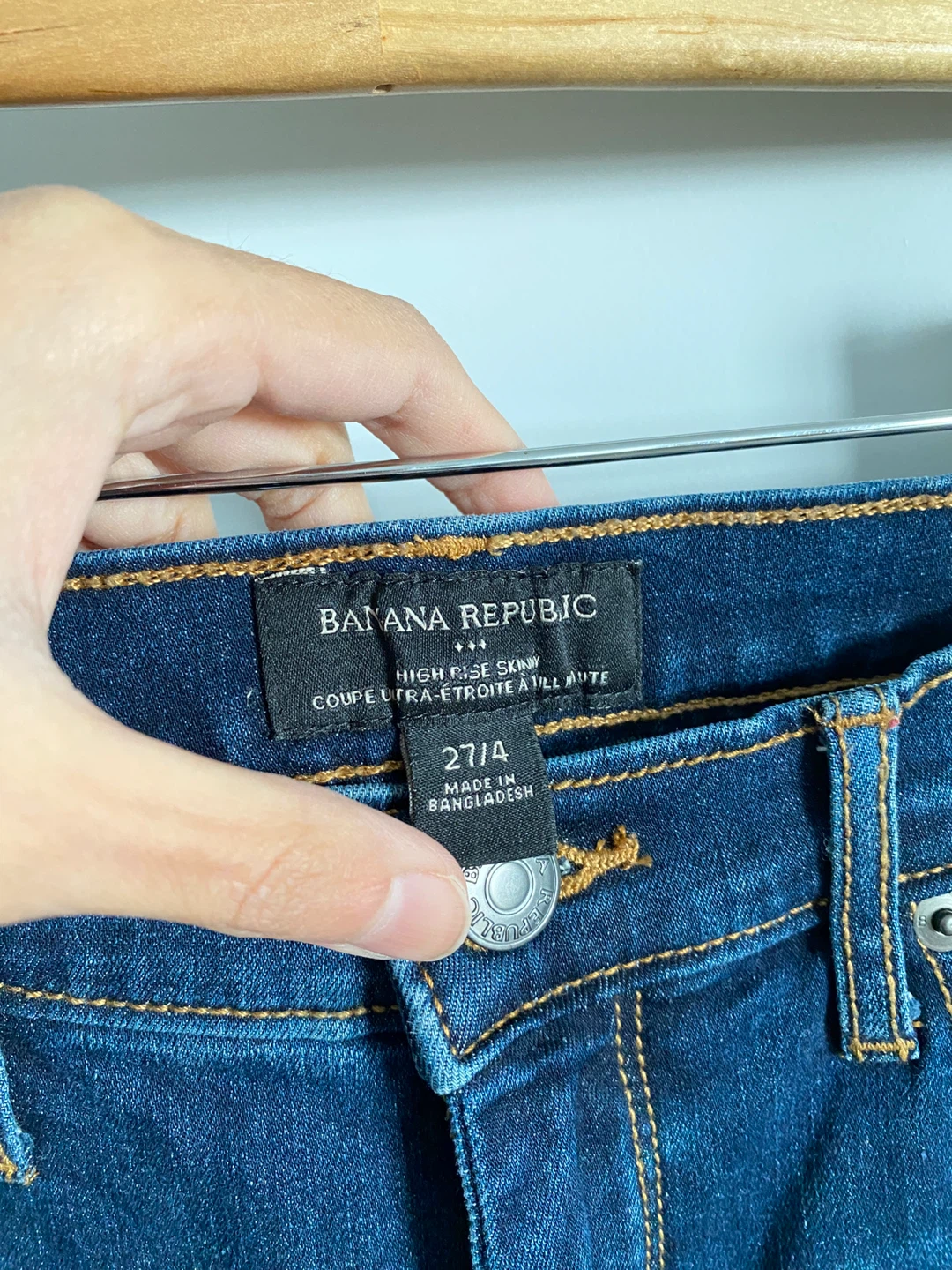 Banana Republic High Rise Skinny Jeans - photo 2