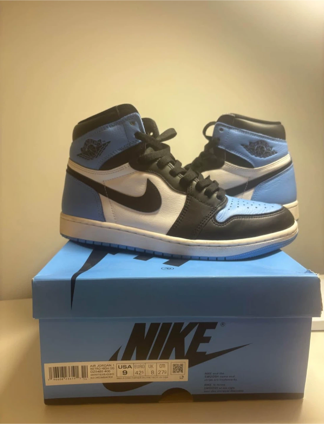 JORDAN 1 UNC