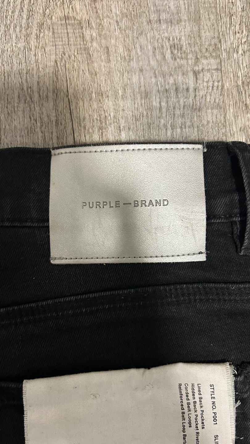 Purple Brand P001 Slim Fit Low Rise Jeans - photo 4