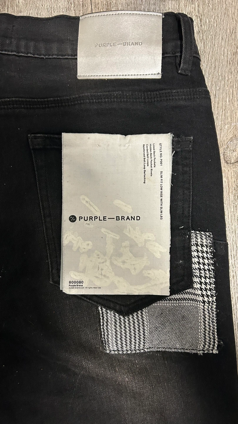 Purple Brand P001 Slim Fit Low Rise Jeans - photo 3