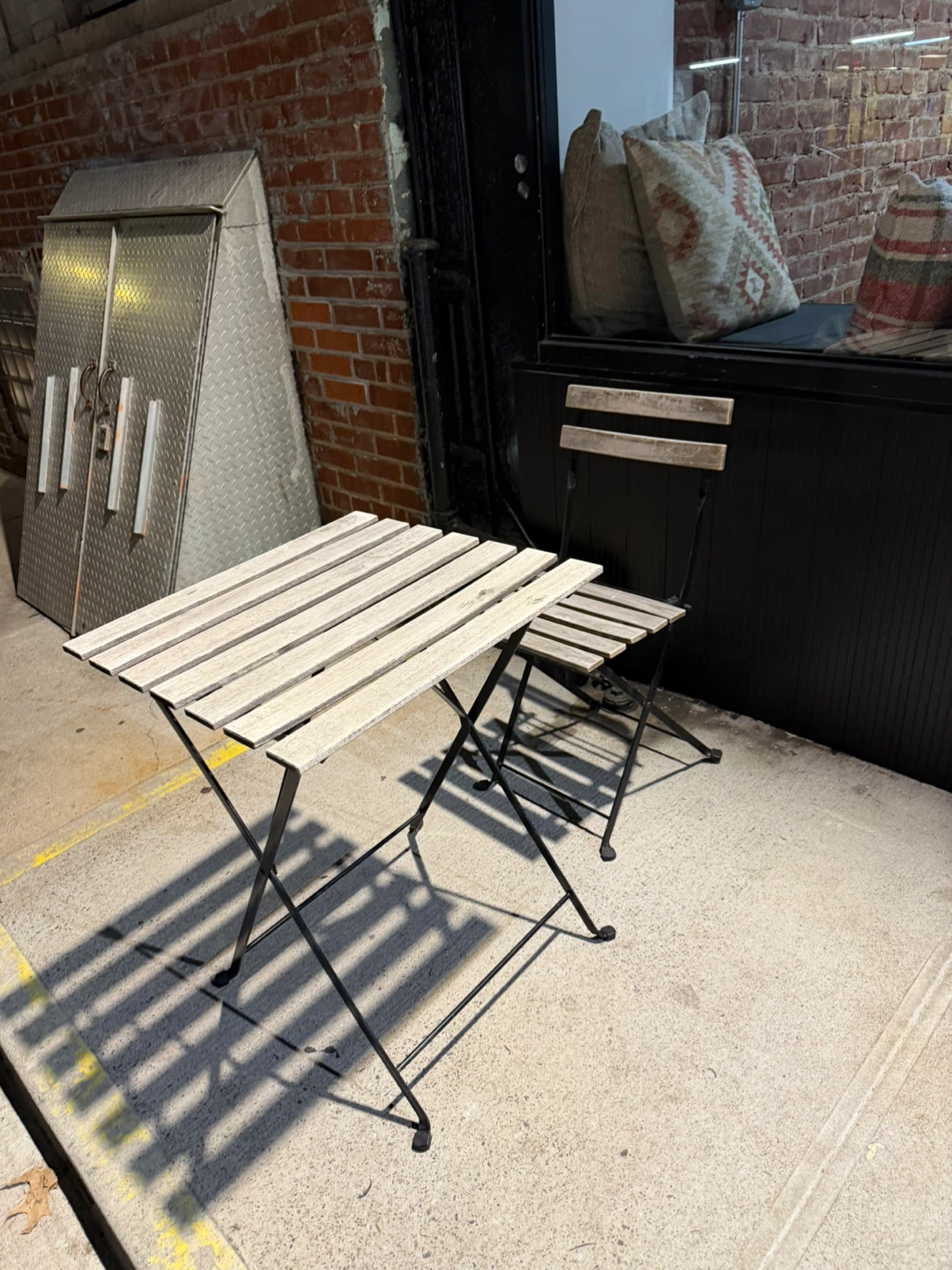 Outdoor Folding Table and Chair Set
