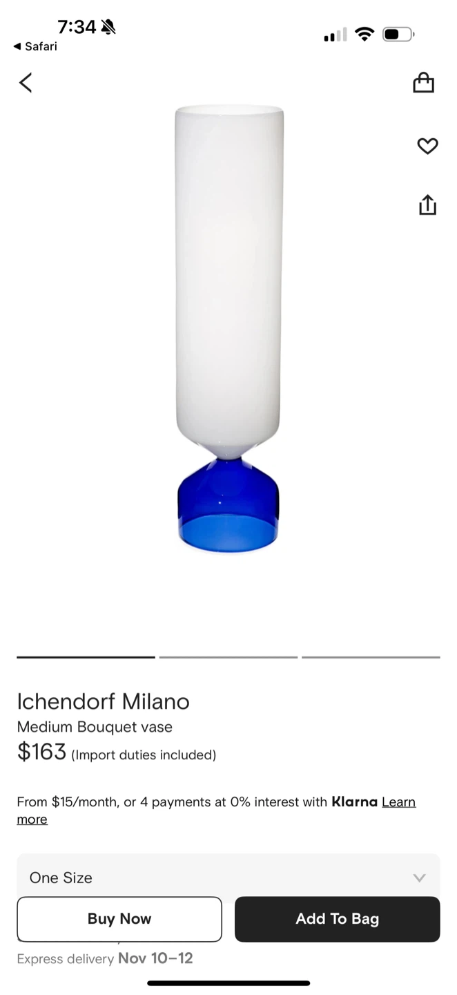 Ichendorf Milano Short Bouquet Vase - photo 2