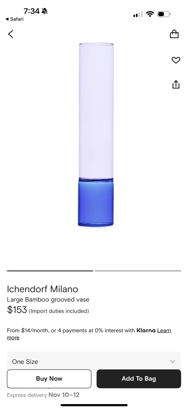 Ichendorf Milano Short Bouquet Vase - photo 3