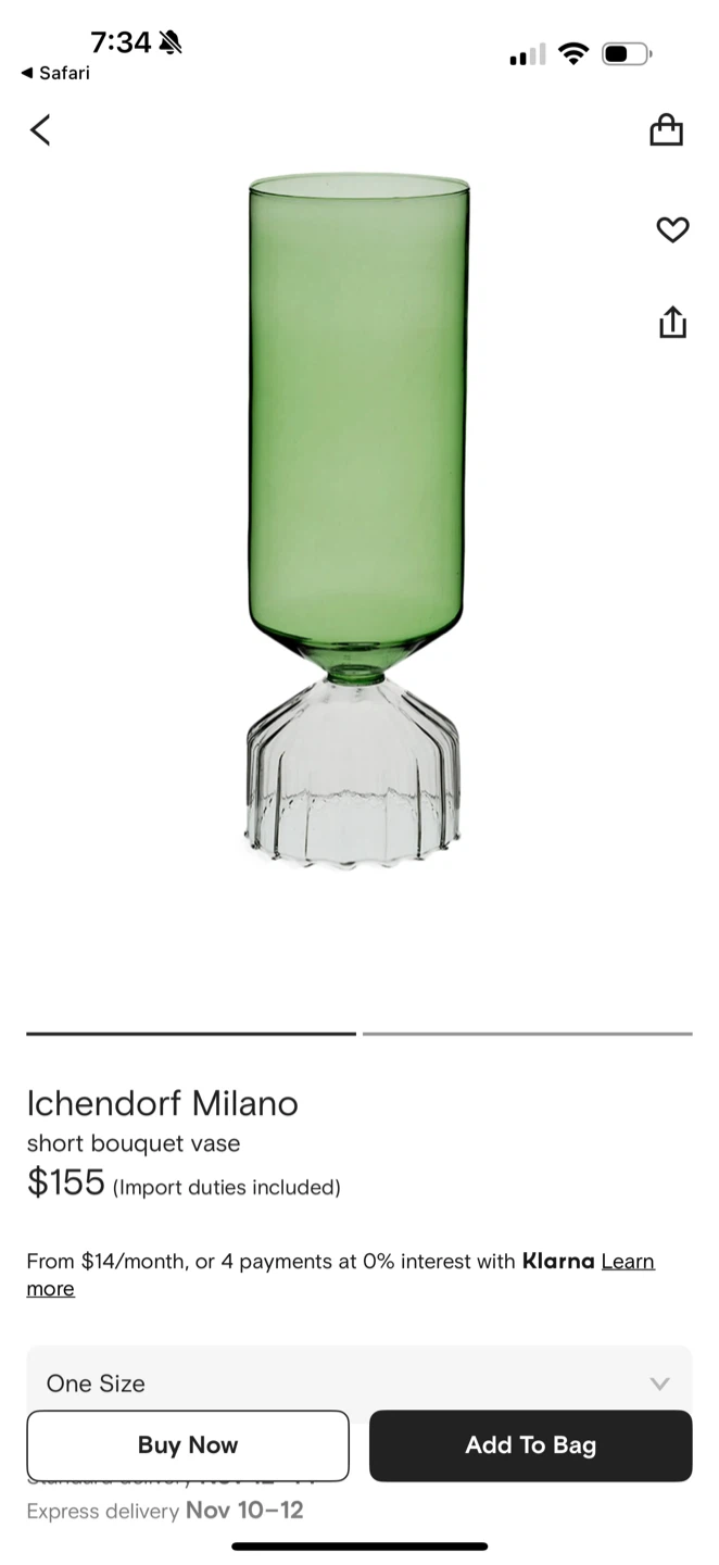 Ichendorf Milano Short Bouquet Vase - photo 4