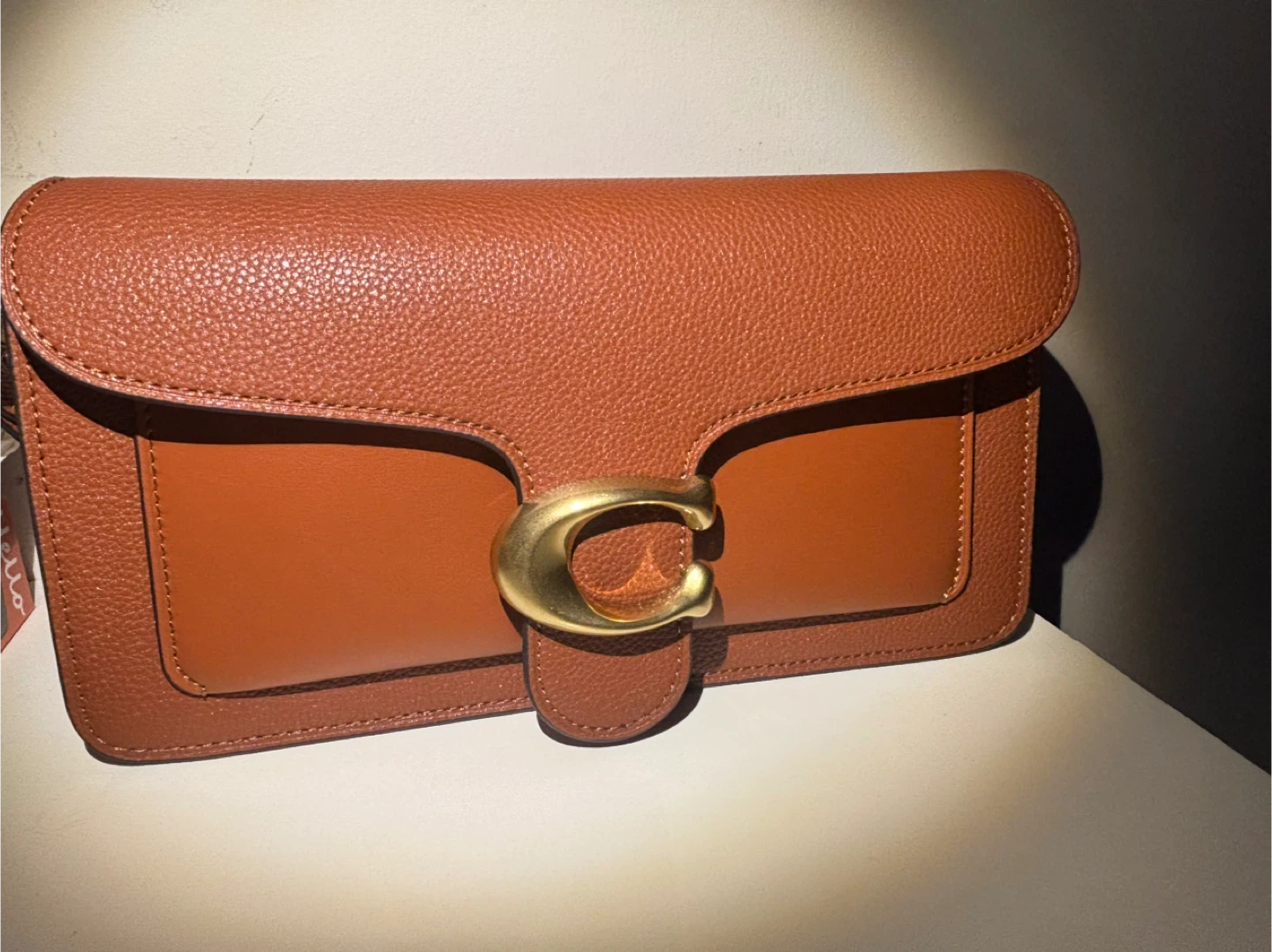 Coach Tabby 20 Leather Shoulder Bag
