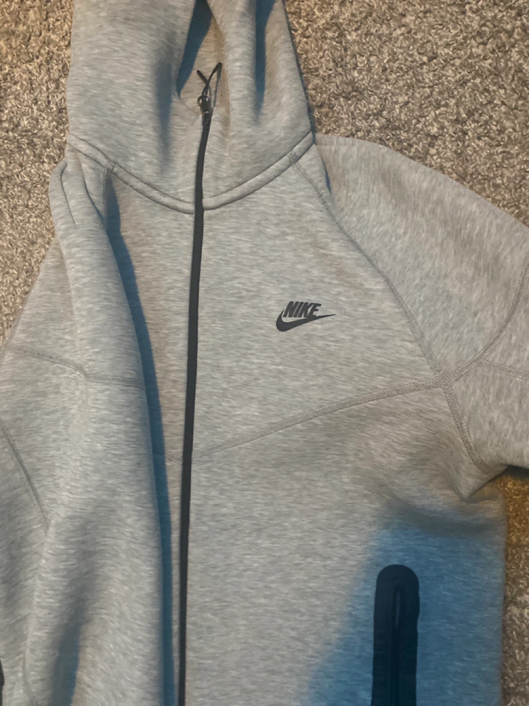 Nike Tech Fleece Hoodie - Grey - photo 2