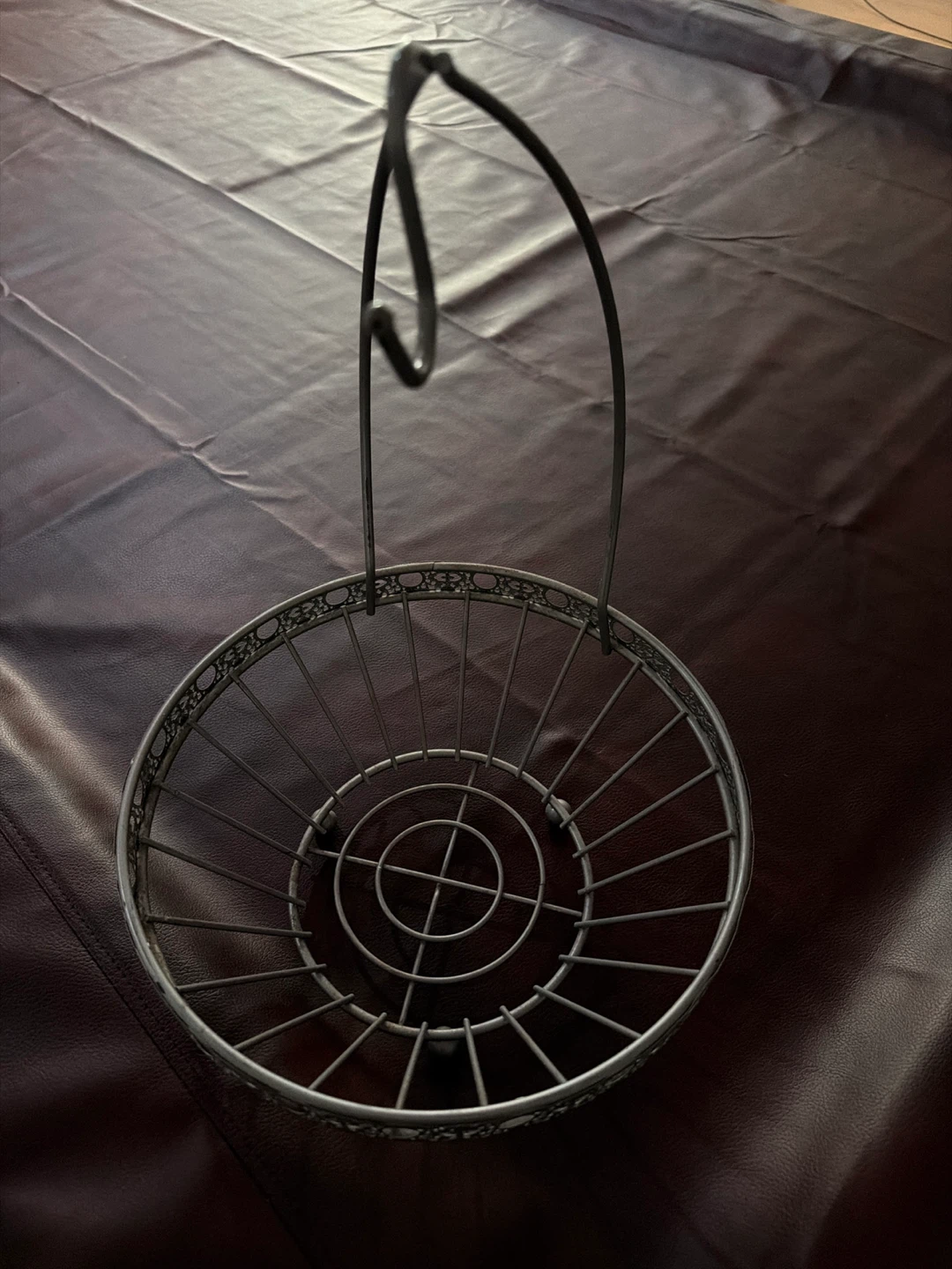 Metal Fruit Basket with Handle