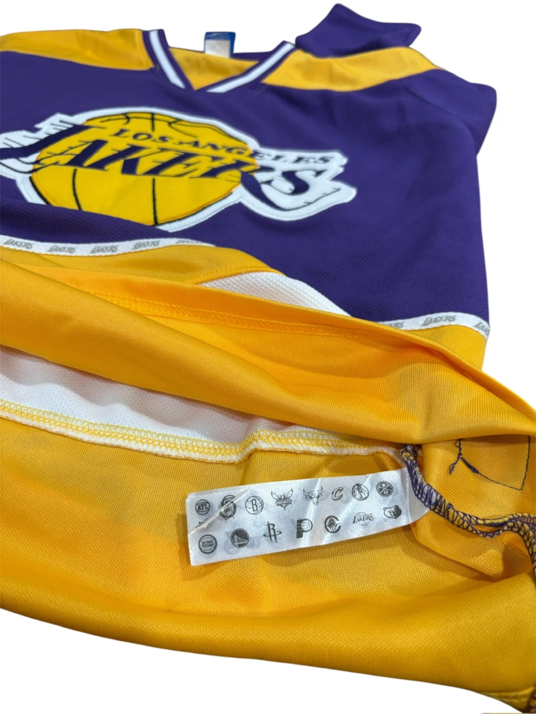 Los Angeles Lakers Ultra Game Hockey Jersey - Size 14-16 - photo 3