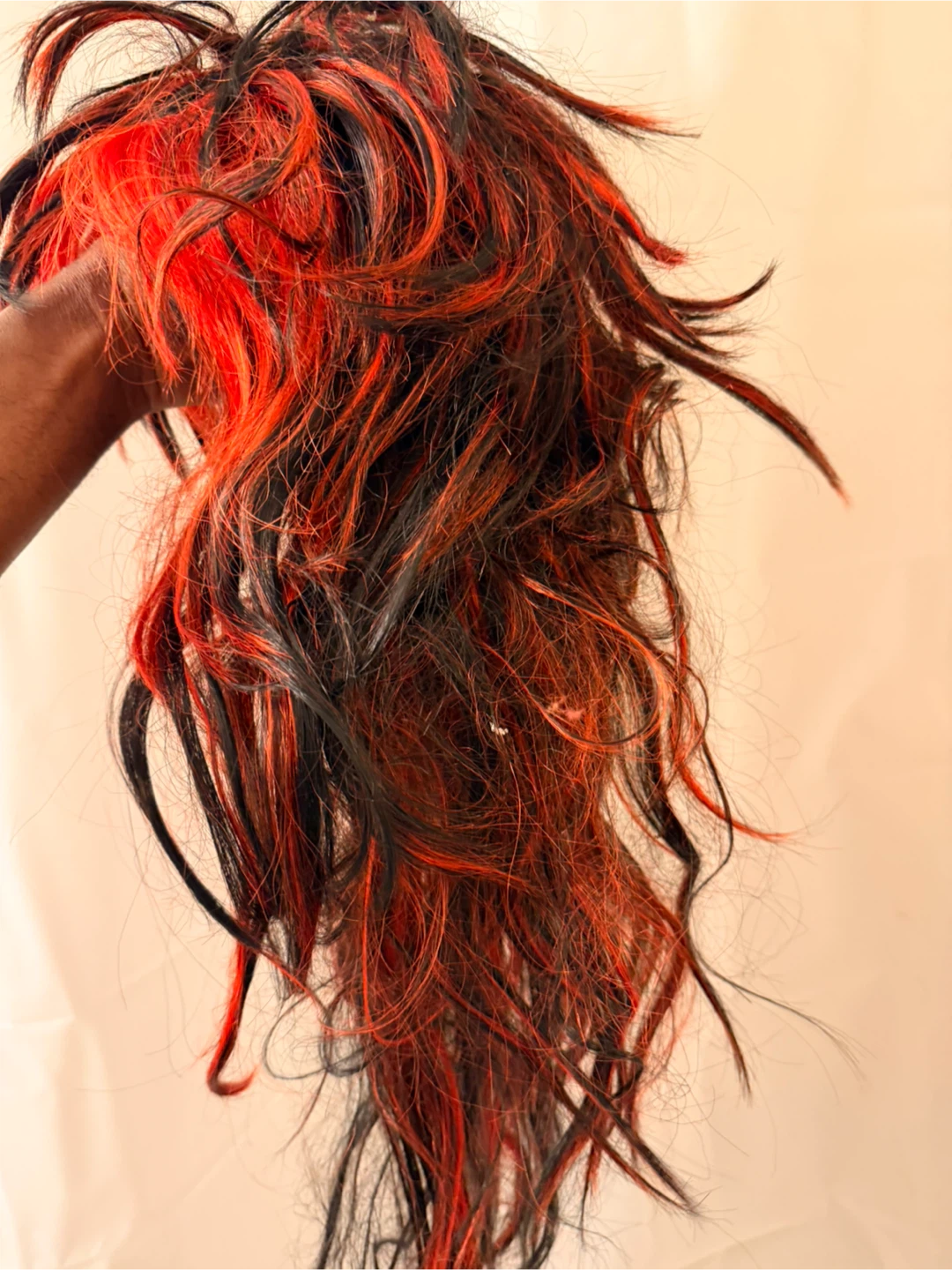 Red & Black Wig