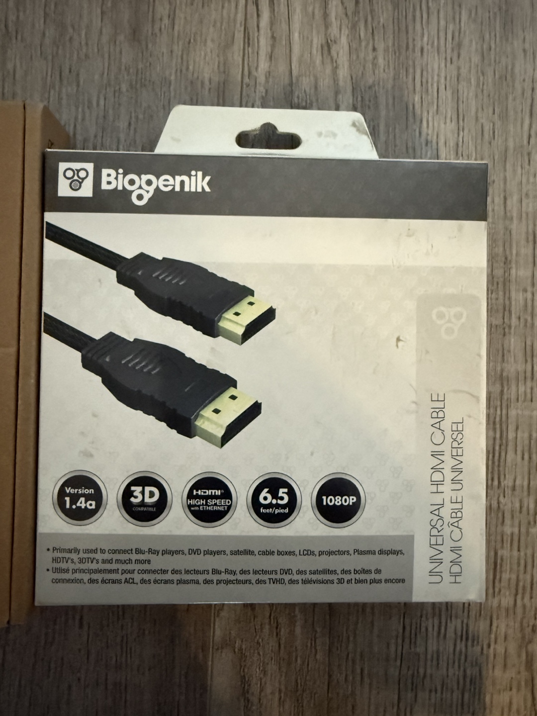 Biogenik Universal HDMI Cable - New - photo 3