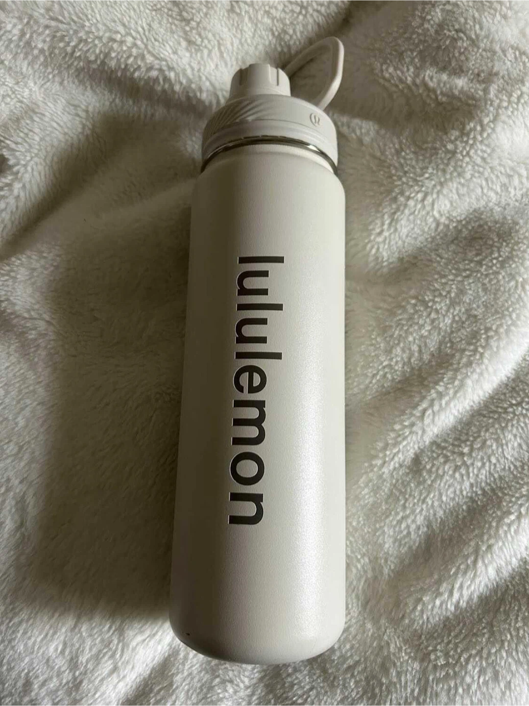 Lululemon White Water Bottle