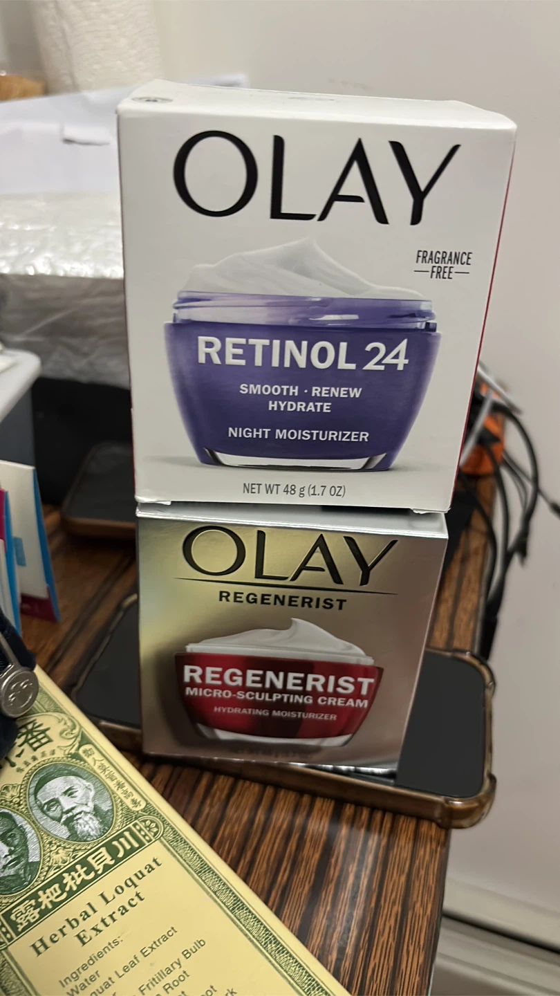 Olay Retinol 24 & Regenerist Moisturizers