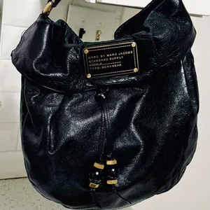 Marc by Marc Jacobs Q Hiller Leather Hobo Bag