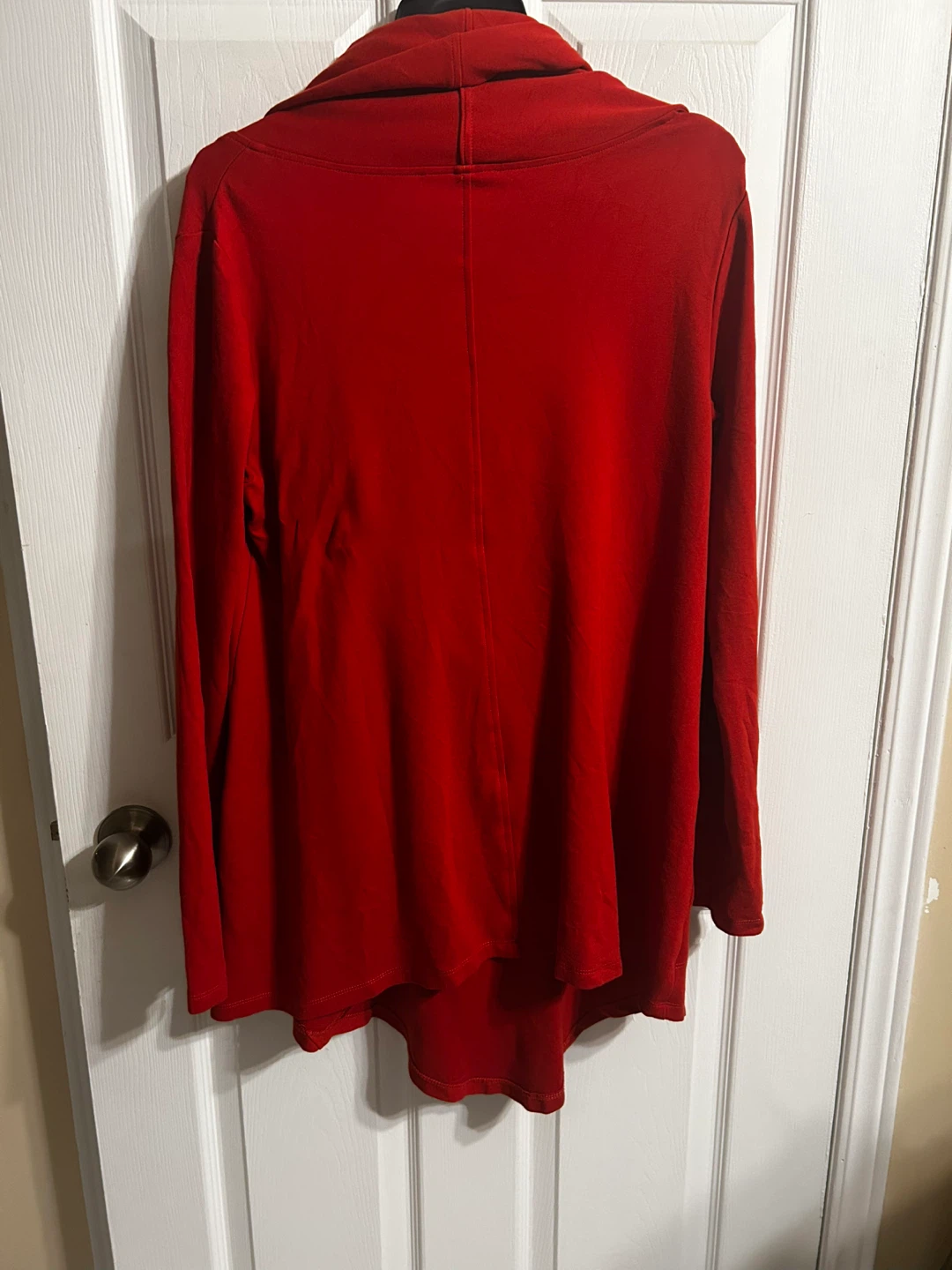 Joseph Ribkoff Red Cowl Neck Top - Size 10 - photo 5