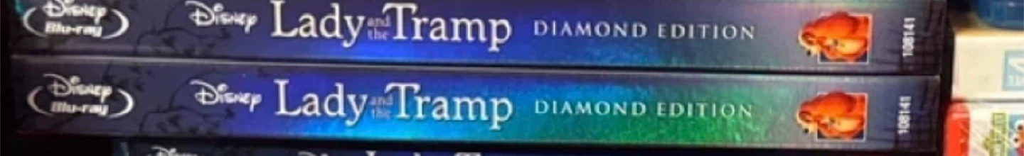 Disney Lady and the Tramp Diamond Edition Blu-ray