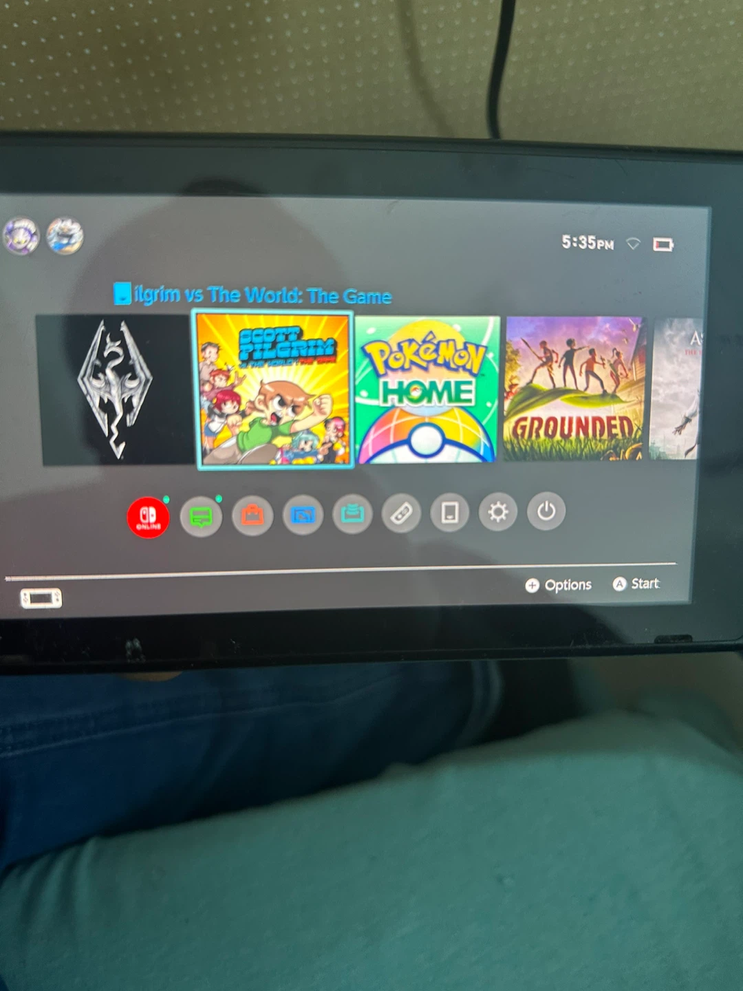Nintendo Switch with Neon Blue and Red Joy-Cons - photo 4