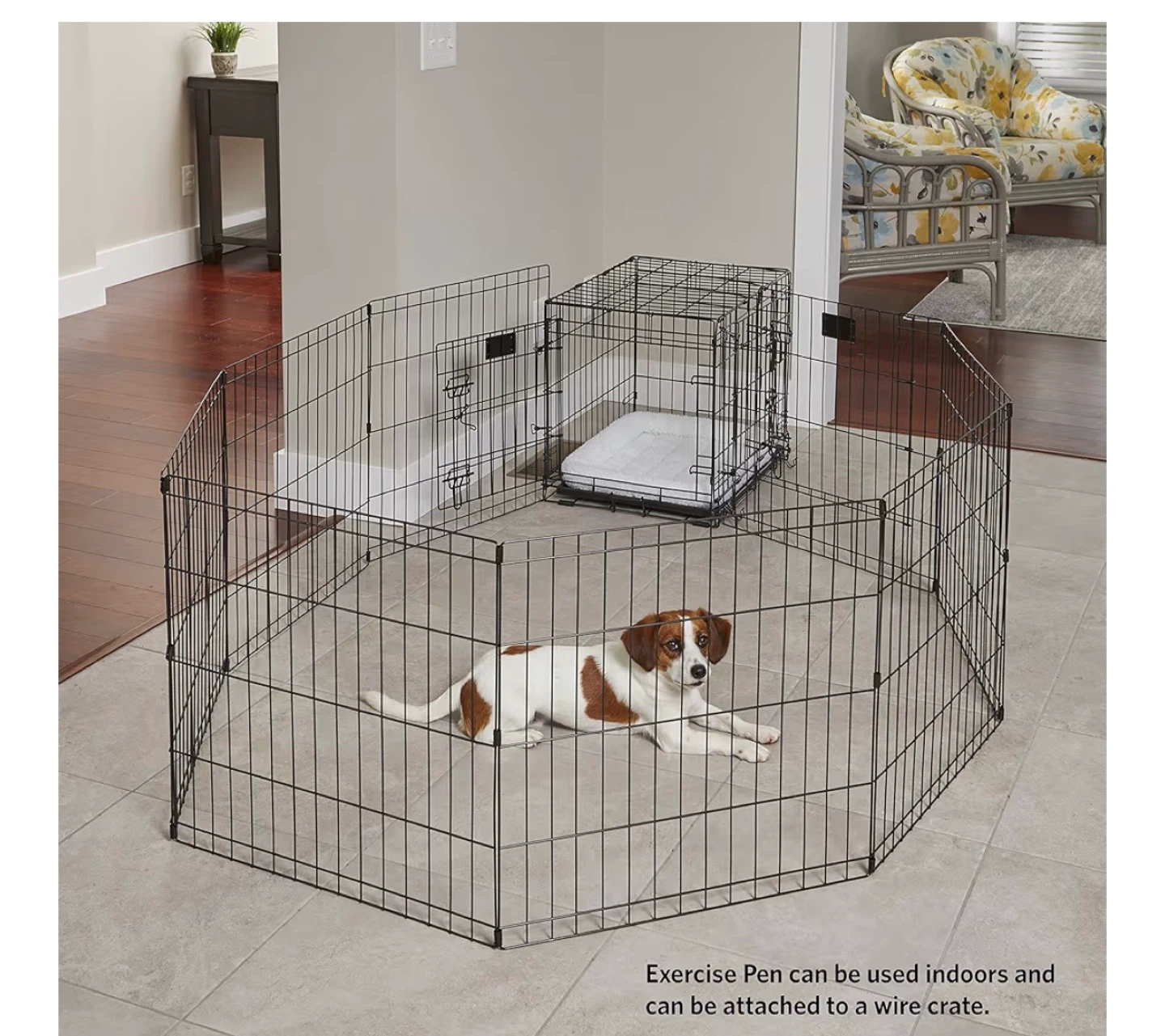 Exercise Pen - Indoor/Outdoor Dog Playpen - photo 2