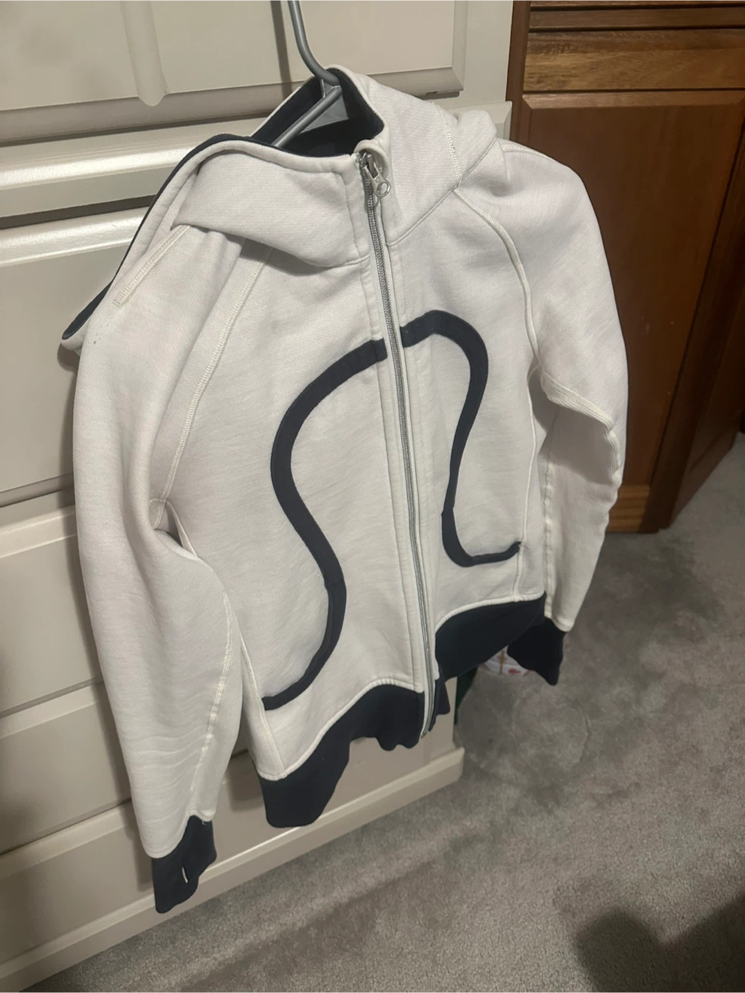 Lululemon Scuba Hoodie White