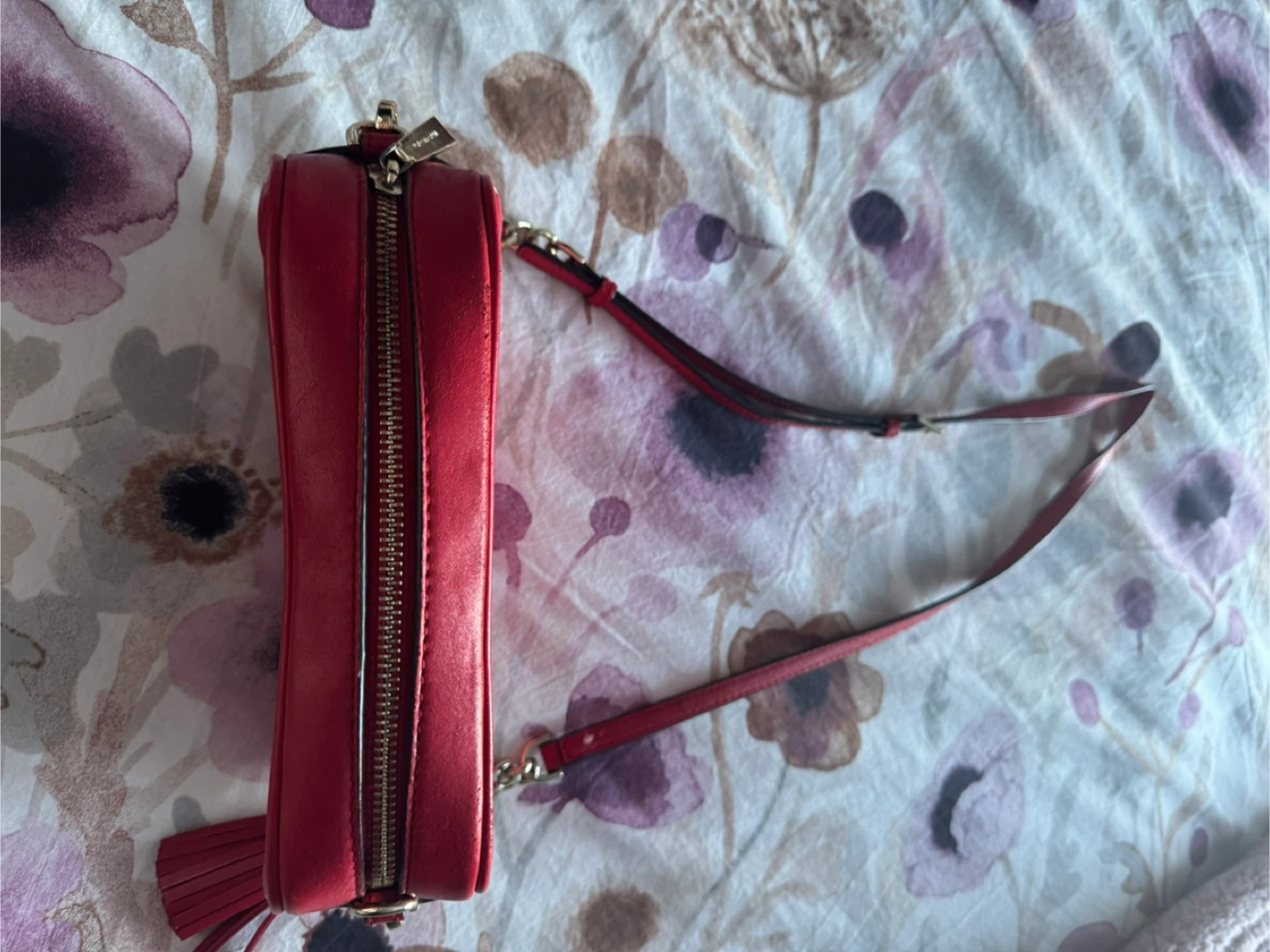 Michael Kors Red Leather Crossbody Bag - photo 2