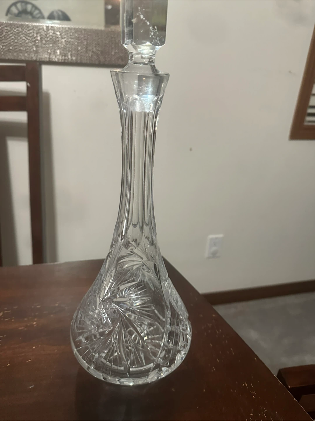 Crystal Decanter with Stopper
