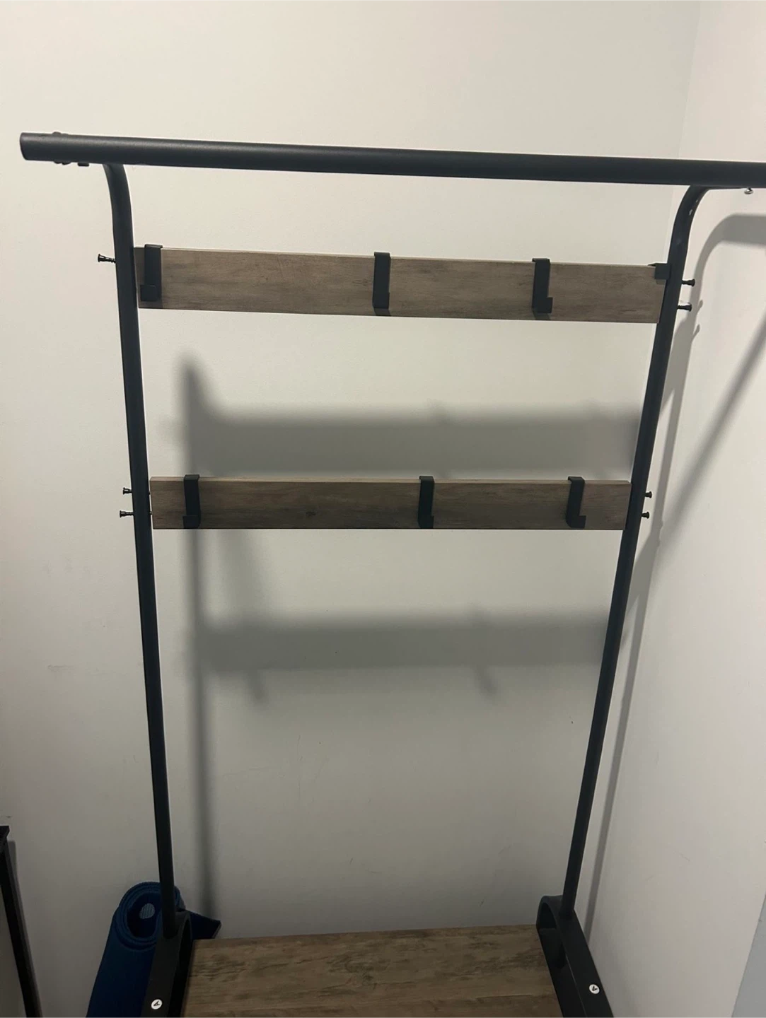 Coat Rack with Shoe Storage Bench - photo 2