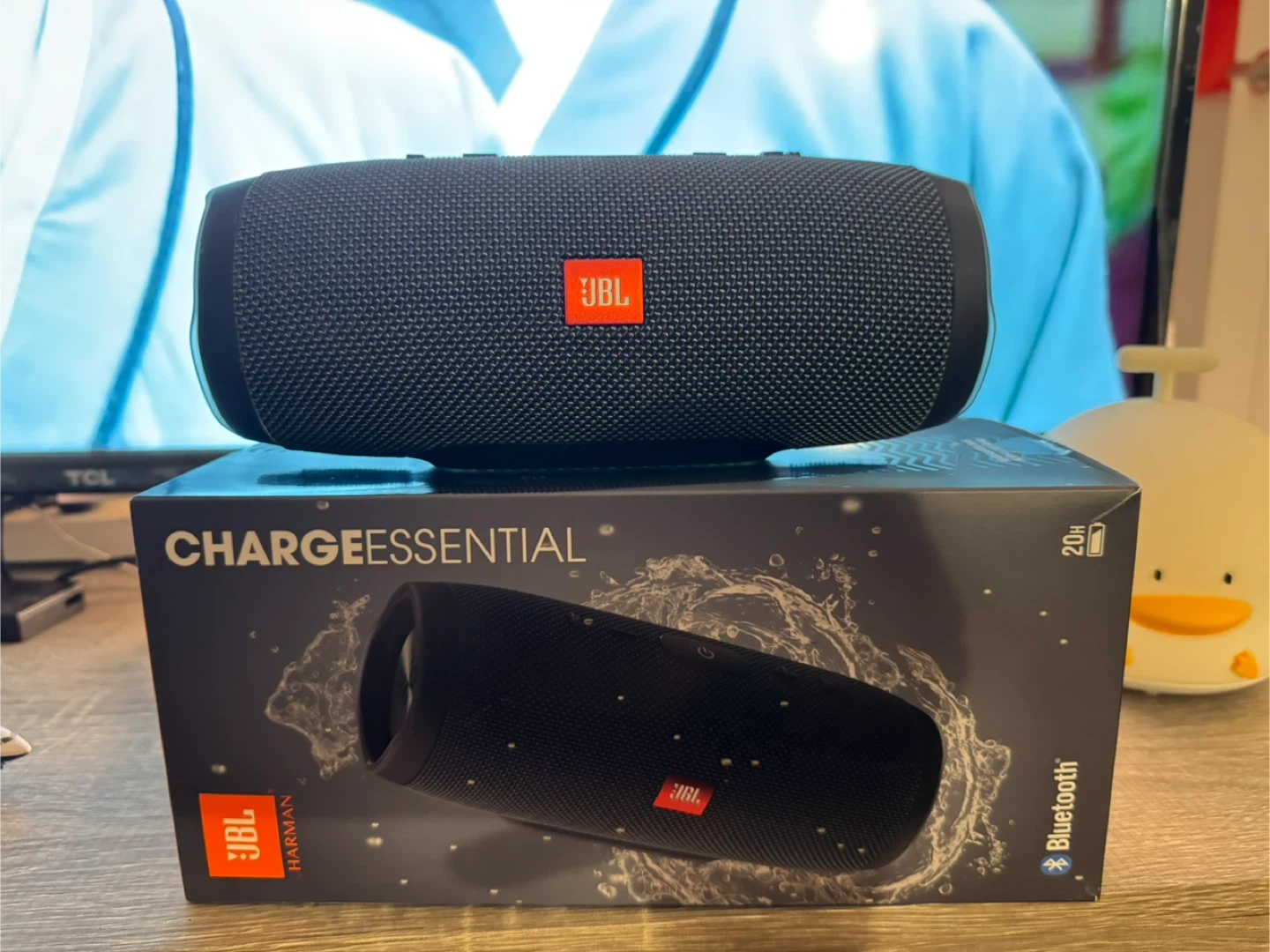 JBL Charge Essential Bluetooth Speaker - Black