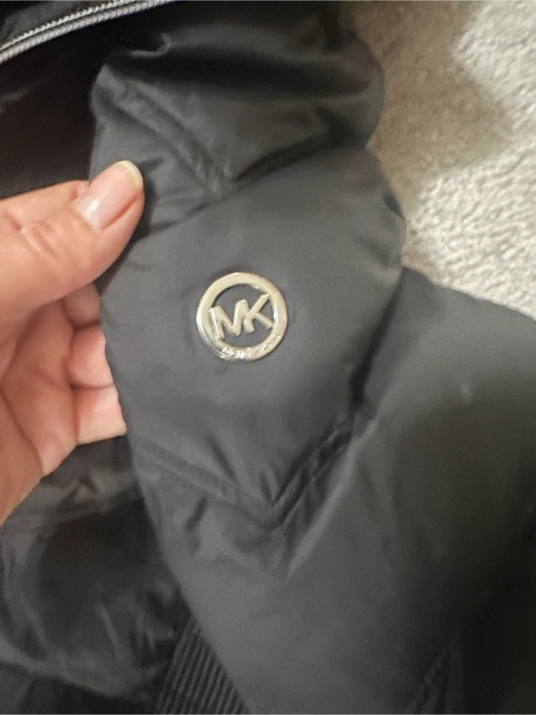 Michael Michael Kors Black Packable Down Fill Puffer - L - photo 3