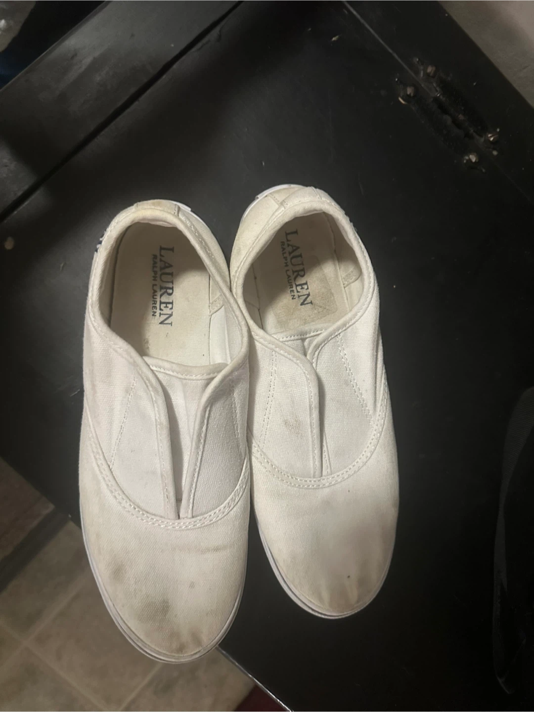 Ralph Lauren White Slip-On Shoes - photo 3