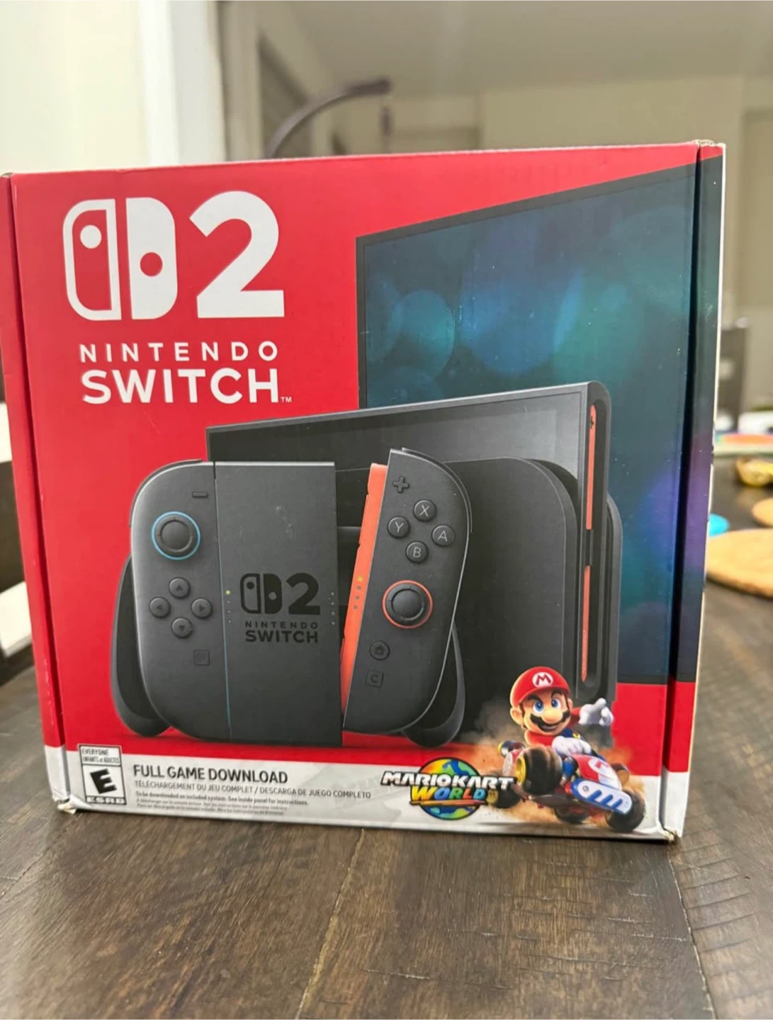 New Nintendo Switch 2 Console with Mario Kart