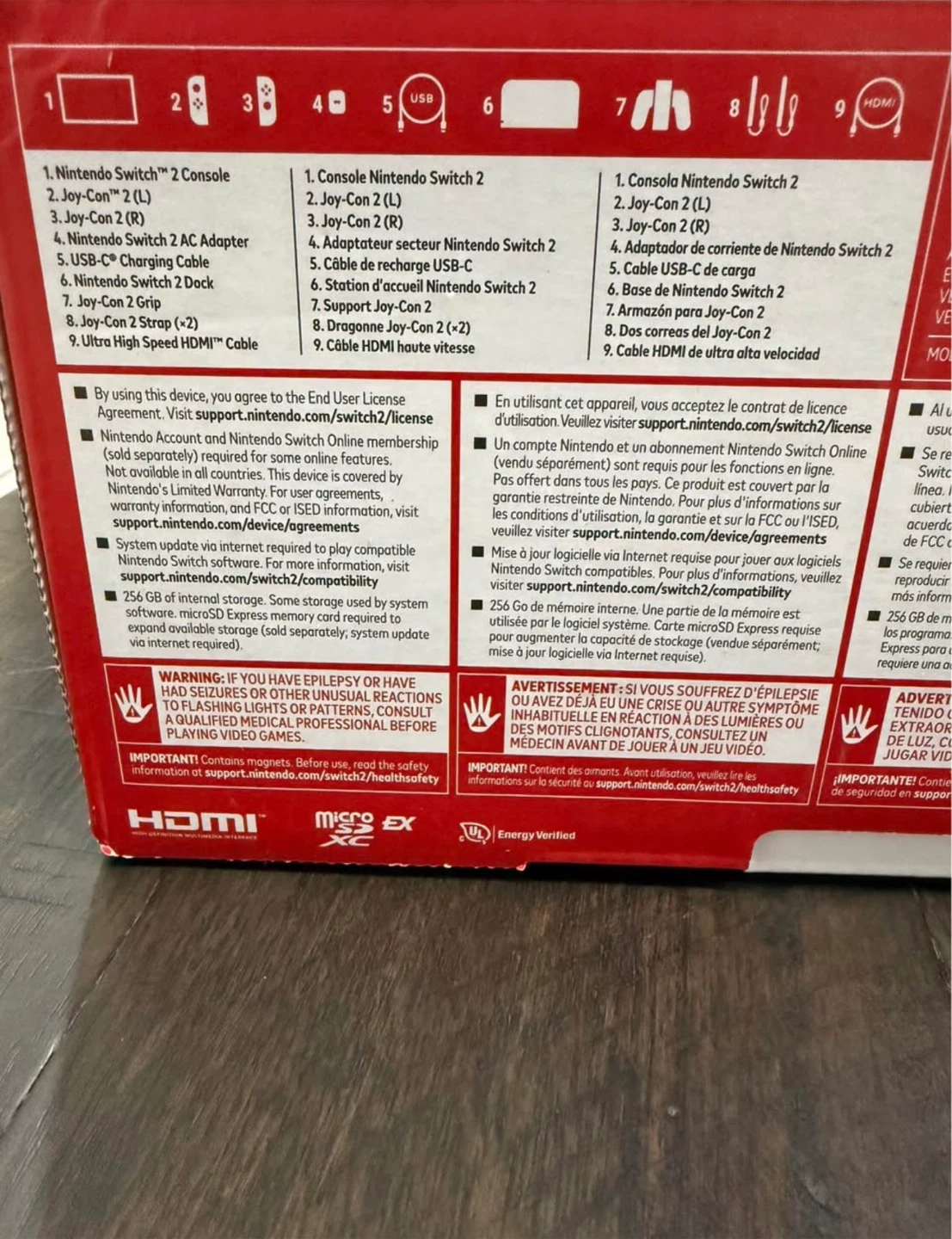 New Nintendo Switch 2 Console with Mario Kart - photo 4