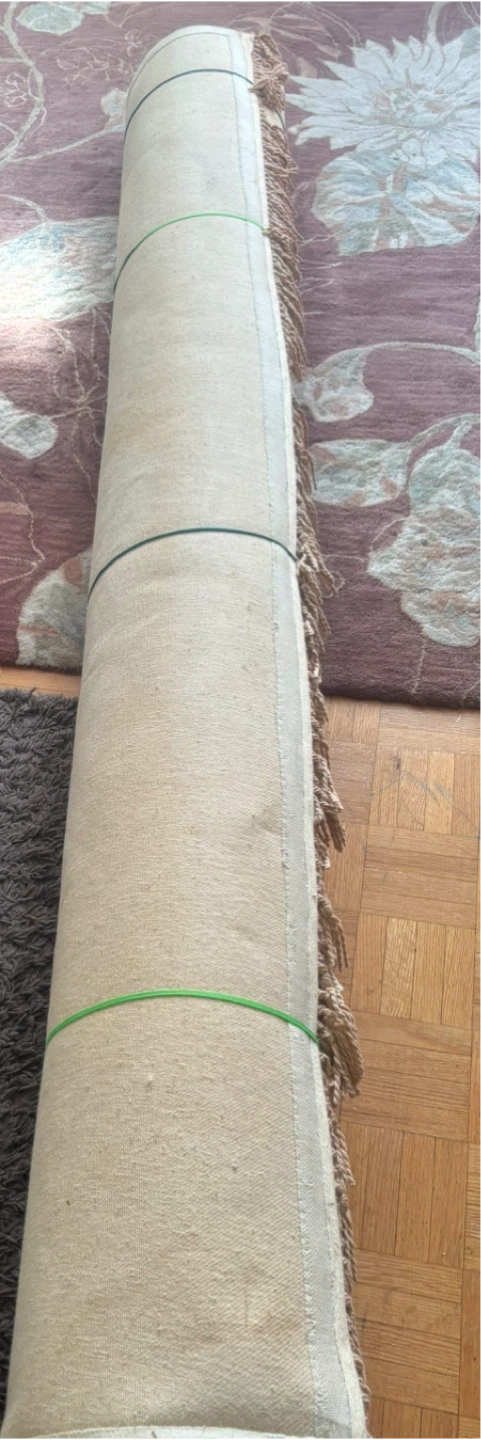 100% wool Floral Patterned Area Rug - photo 4