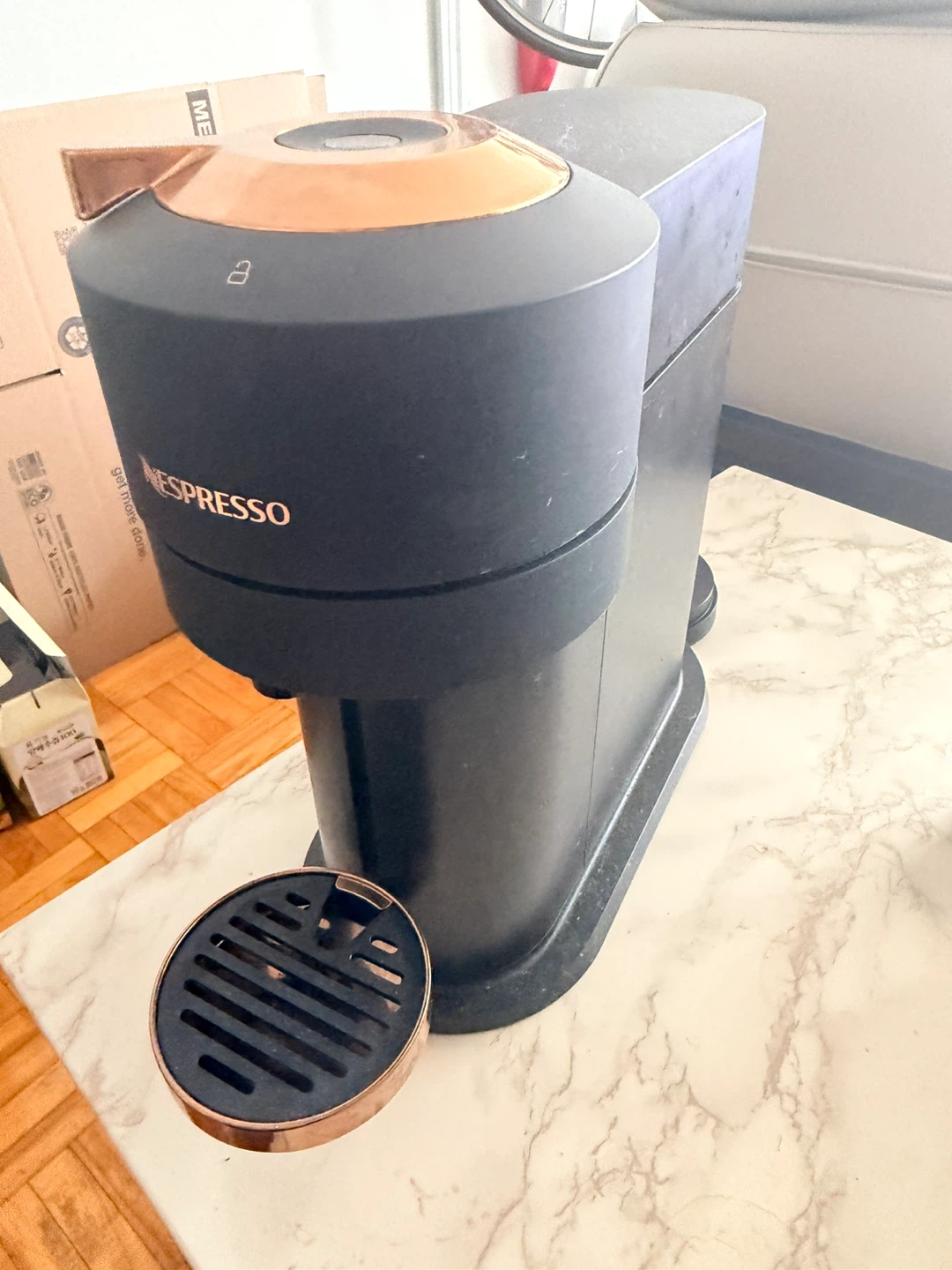 Nespresso Vertuo Next Coffee Machine - Black & Rose Gold - photo 2