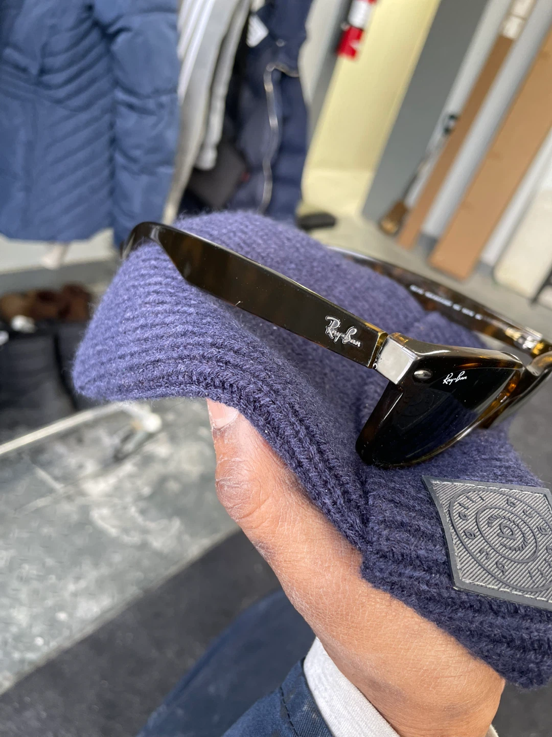Ray-Ban New Wayfarer RB2132 55[]18 Sunglasses - photo 3