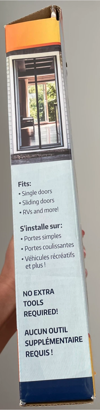 Magnetic Screen Curtain - Hands-Free - photo 4