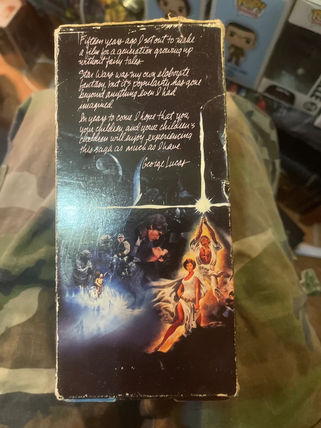 Star Wars Trilogy VHS Tape - photo 2