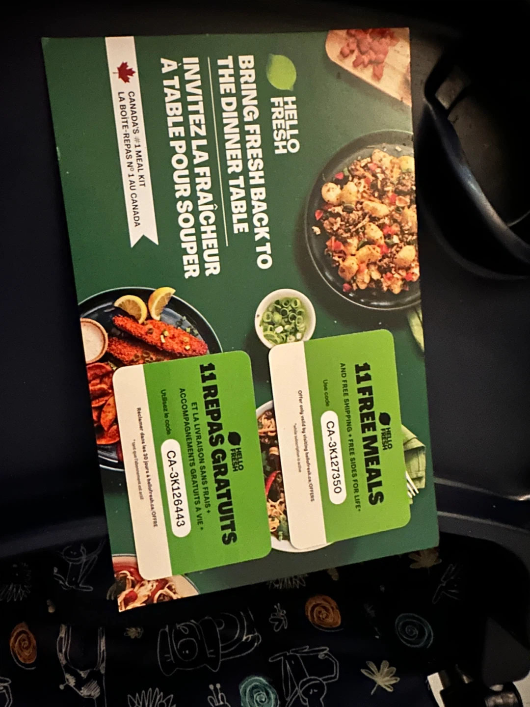 HelloFresh 11 Free Meals Coupon