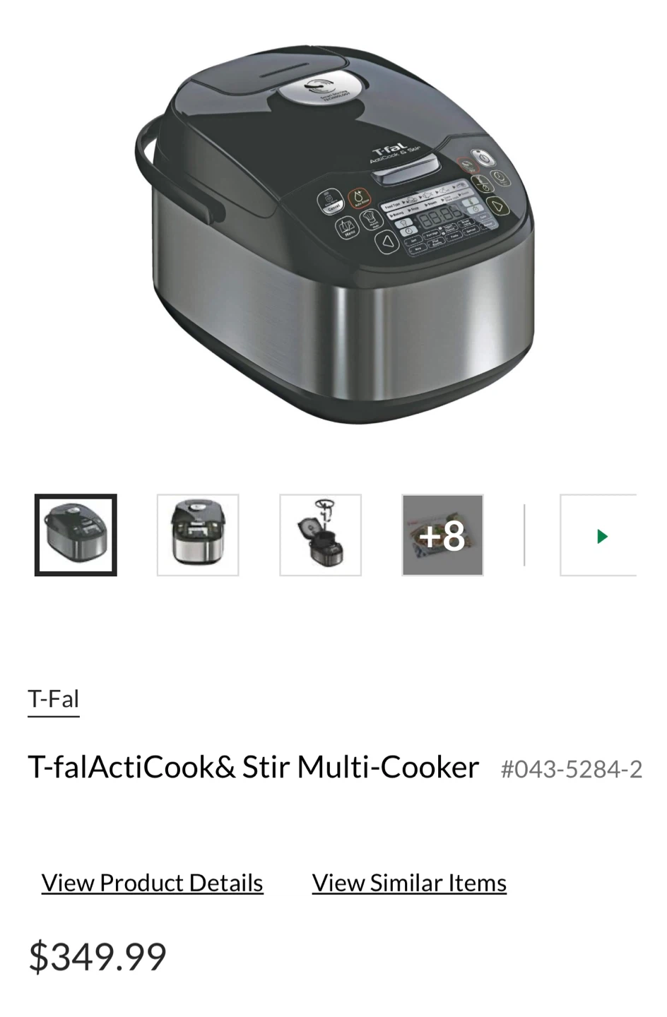 T-fal ActiCook & Stir Multi-Cooker - photo 4